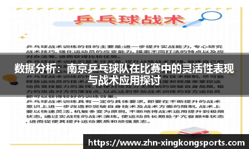 数据分析:南京乒乓球队在比赛中的灵活性表现与战术应用探讨