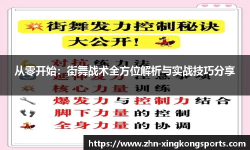从零开始:街舞战术全方位解析与实战技巧分享